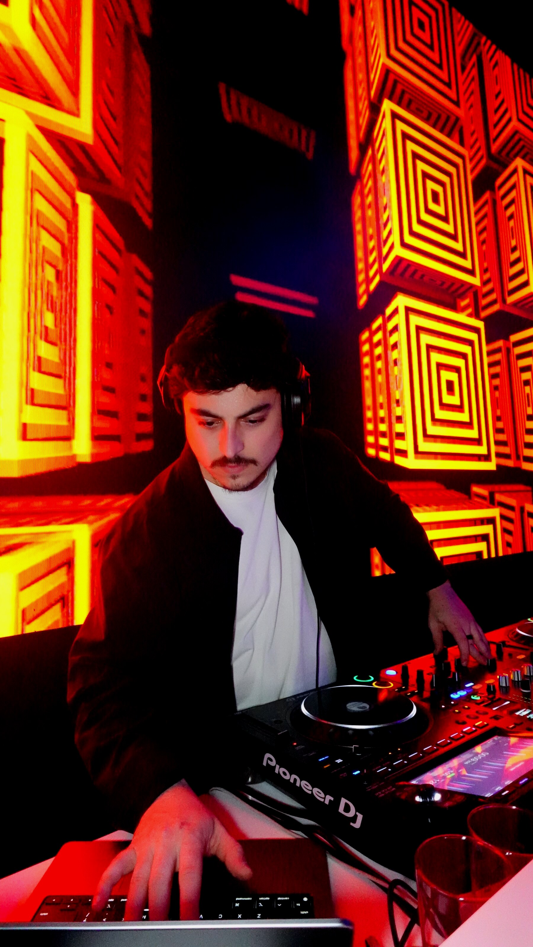 OTEO performing a late-night set in Orlando